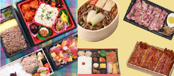 Isetan Shinjuku store, Nihonbashi Mitsukoshi, Ginza Mitsukoshi / Lunch box / side dish delivery service started